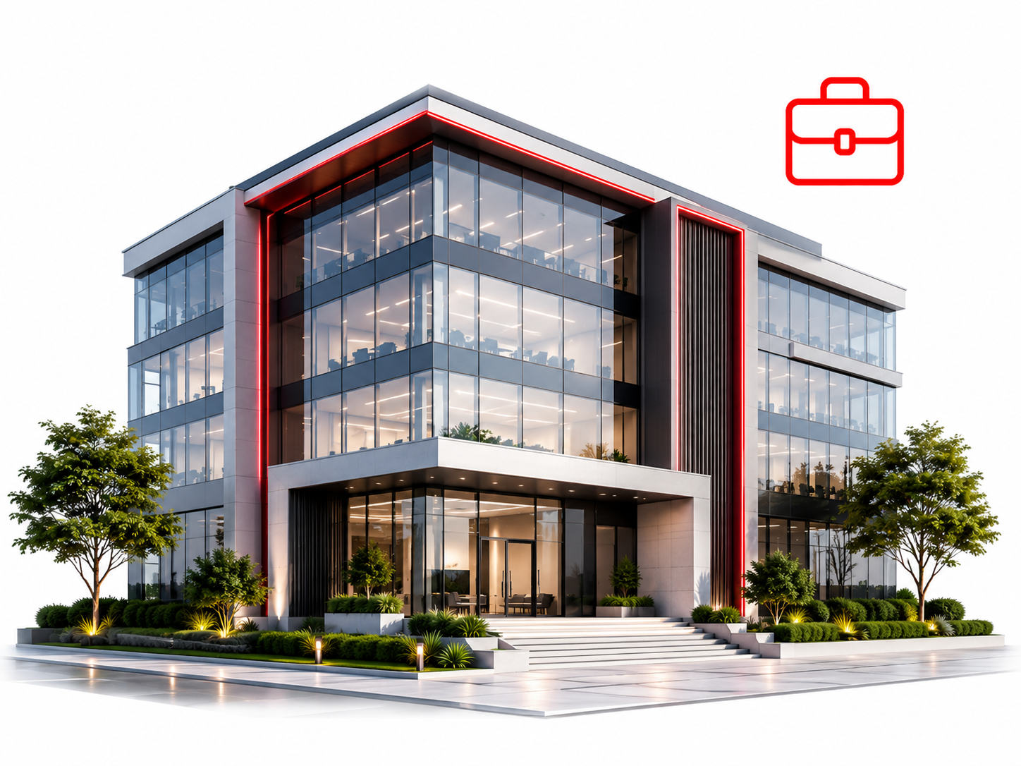 Prédio corporativo com conectividade Adyl